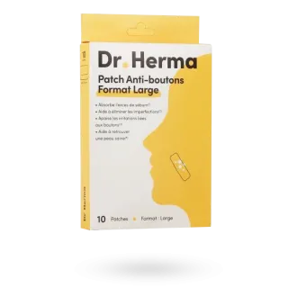 Dr Herma patch anti-boutons format large 10 patches