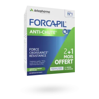 Forcapil anti-chute force croissance résistance 90 comprimés