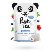 Panda Tea Libertea jambes légères infusions BIO détox - 28 sachets goût rose jasmin