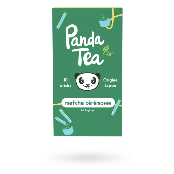 Panda Tea Thé Matcha BIO cérémonie 10 sticks