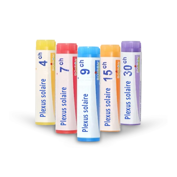 Plexus solaire Boiron - Tubes granules et doses