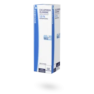 Ciclopirox Olamine 1,5 % shampooing dermite séborrhéique 100 ml 