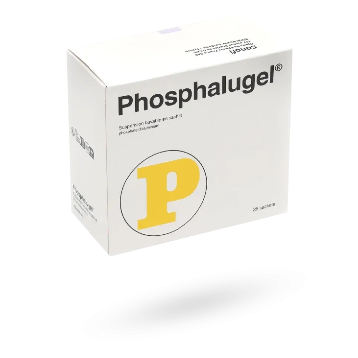 Phosphalugel suspension buvable 26 sachets