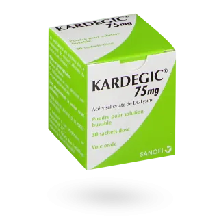 Kardegic 75 mg 30 sachets affections du cœur Kardegic 75 mg 30 sachets affections du cœur
