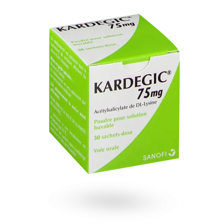 Kardegic 75 mg 30 sachets affections du cœur