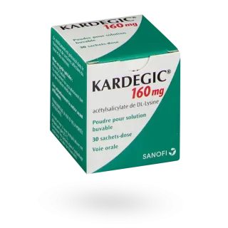Kardegic 160 mg affections du cœur 30 sachets