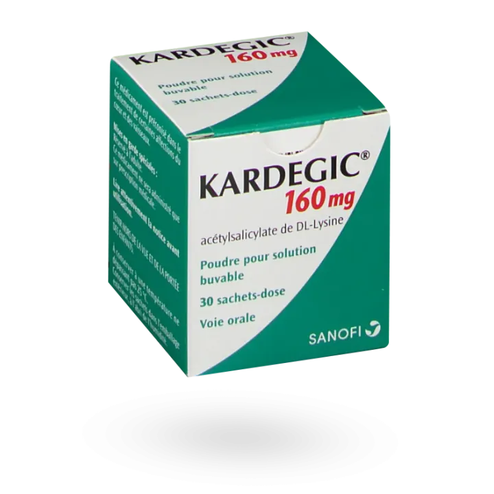 Kardegic 160 mg affections du cœur 30 sachets