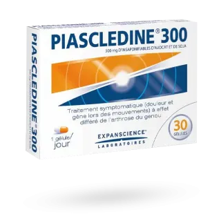 Piascledine 300 mg 30/60 gélules traitement de l'arthrose
