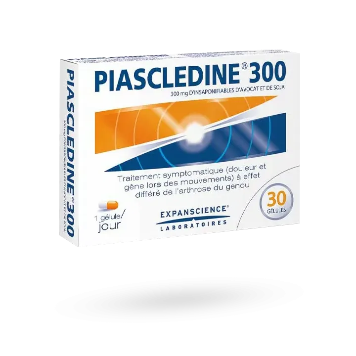 Piascledine 300 mg 30/60 gélules traitement de l'arthrose