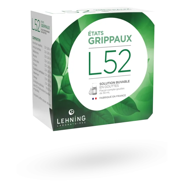 L52 Lehning États grippaux 30 ml