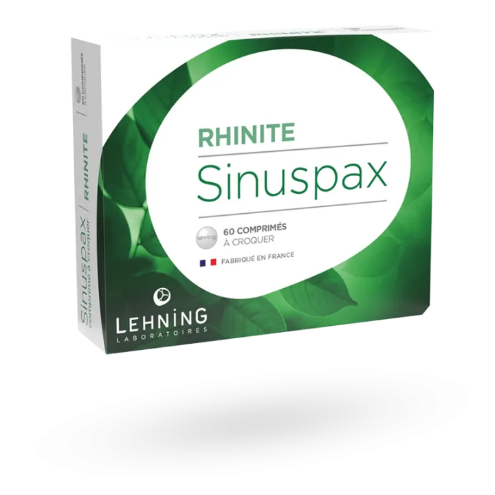 Sinuspax Lehning sinusite, rhinite 60 comprimés à croquer | Pharmacie en ligne