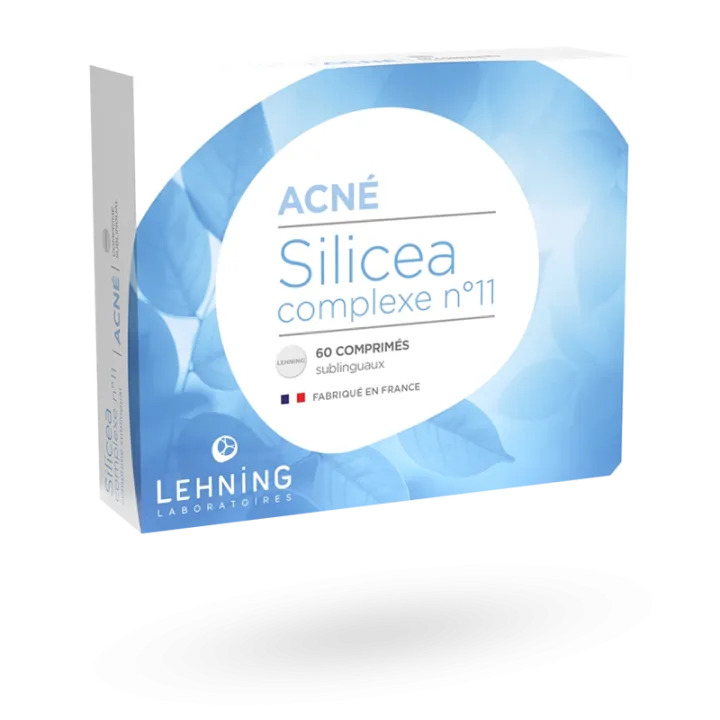 Silicea Complexe N°11 Lehning acné 60 comprimés