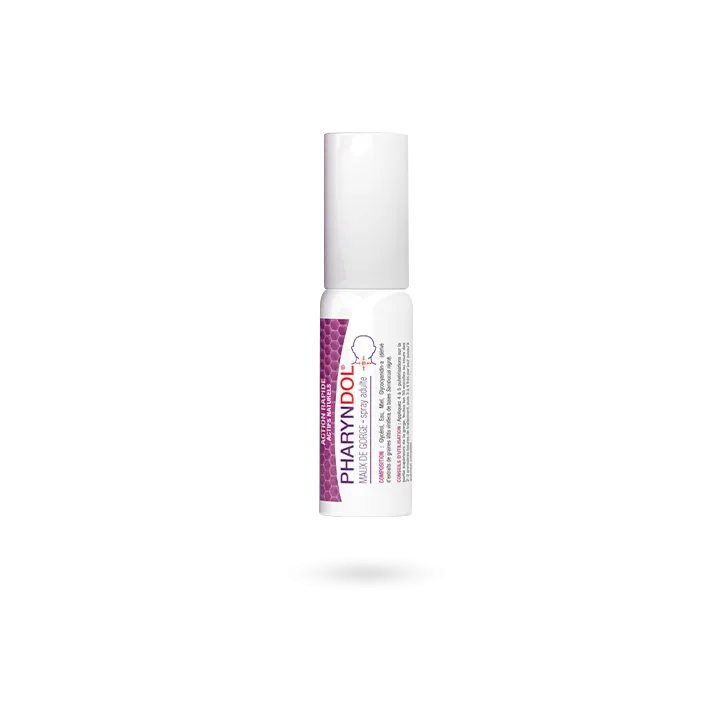 Pharyndol enfant maux de gorge spray 20 ml goût miel
