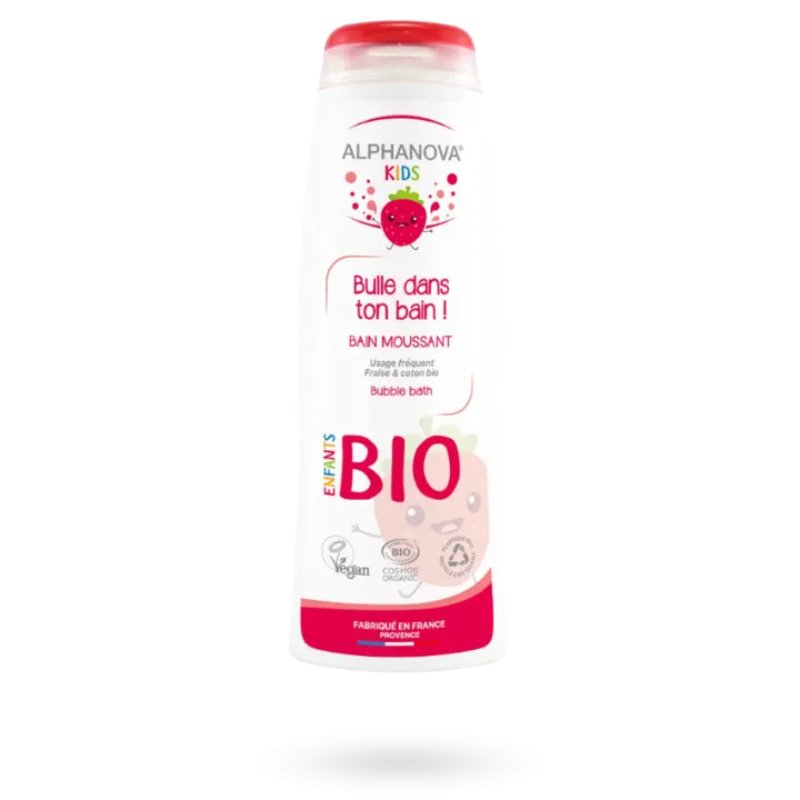 Alphanova Kids bain moussant BIO "Bulle dans ton bain !" 250 ml