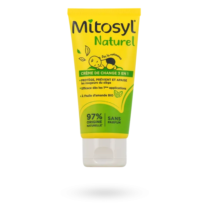 Mitosyl Naturel crème change bébé 3 en 1 tube 70 ml
