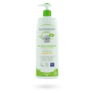 Alphanova Bébé gel lavant nourrissant BIO 500 ml