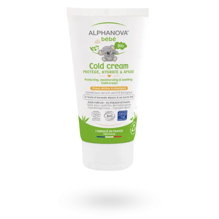Alphanova Bébé cold cream BIO tube 50 ml