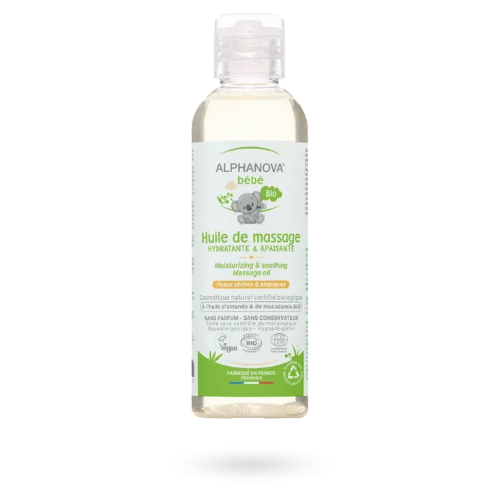 Alphanova Bébé huile de massage BIO 100 ml