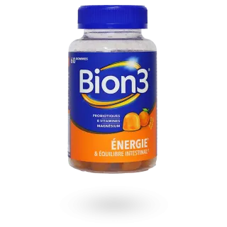 Bion 3 Énergie gummies 60 gommes orange