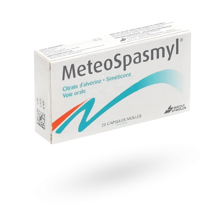 Meteospasmyl douleurs digestives 20 capsules