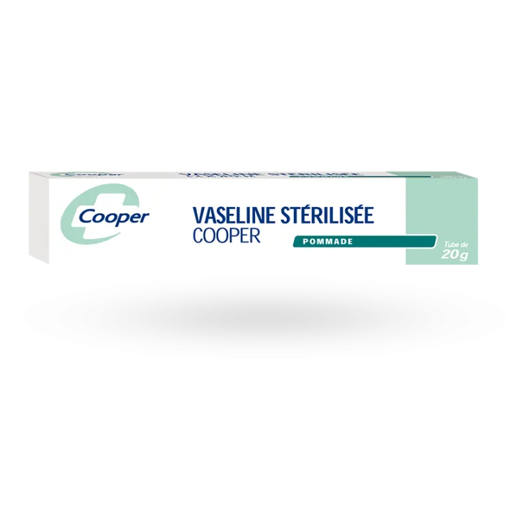 Vaseline stérilisée Cooper pommade tube de 20 g