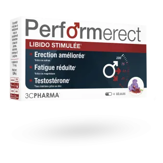 Performerect libido stimulée 3 Chênes 4 gélules