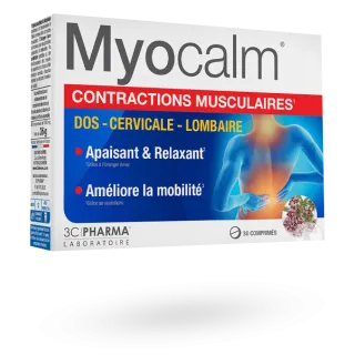 Myocalm contractions musculaires 30 comprimés