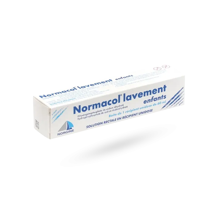 Normacol lavement enfant solution rectale 60 ml