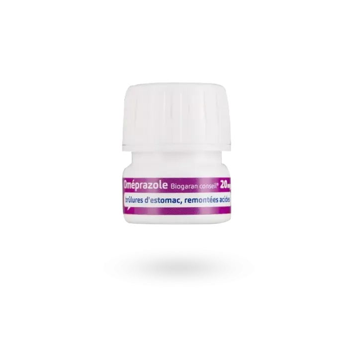 Oméprazole 20 mg Biogaran conseil brûlures d'estomac 7 gélules
