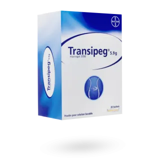 Transipeg 5,9 g Macrogol solution buvable citron 20 sachets