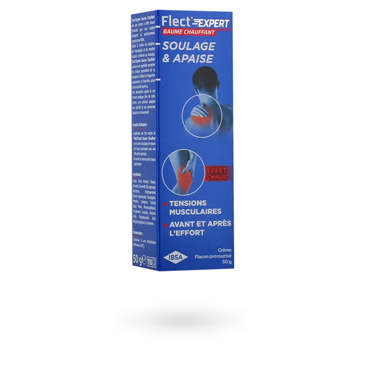 Flect'Expert baume chauffant tensions musculaires 50 g