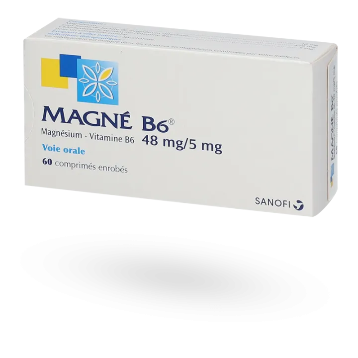 Magné B6 48 mg/5 mg 60 comprimés