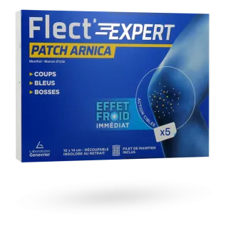 Flect'Expert patch Arnica effet froid 10 x 14 cm