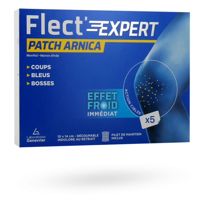 Flect'Expert patch Arnica effet froid 10 x 14 cm