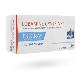 Lobamine cysteine chute de cheveux 120 gélules