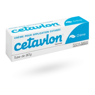 Cetavlon crème pour application cutanée tube 80 g