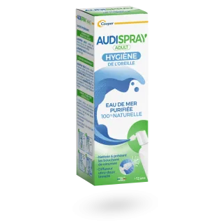 Audispray adulte hygiène de l'oreille spray 50 ml