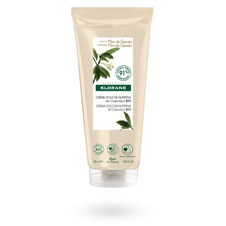 Crème de douche nutritive Klorane Fleur de Cupuaçu 200 ml