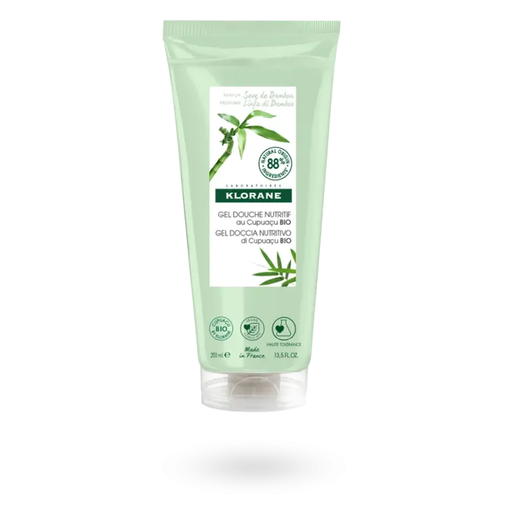 Gel douche nutritif Klorane Sève de Bambou 200 ml