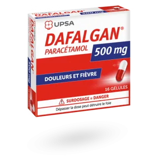 Dafalgan 500 mg Upsa boite 16 gélules