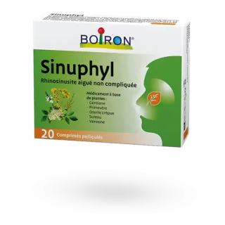 Sinuphyl Boiron rhinosinusite aiguë 20 comprimés