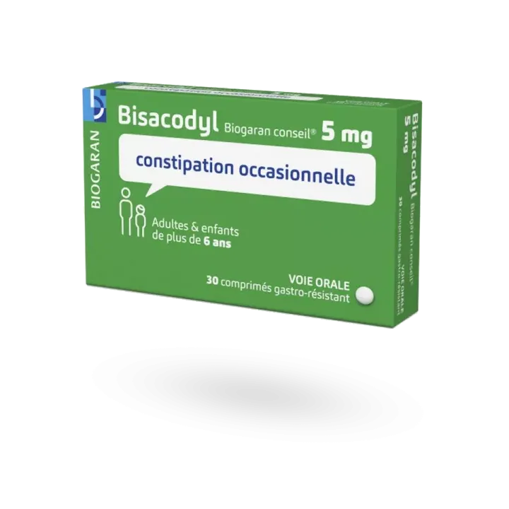 Bisacodyl 5 mg Biogaran conseil 30 comprimés