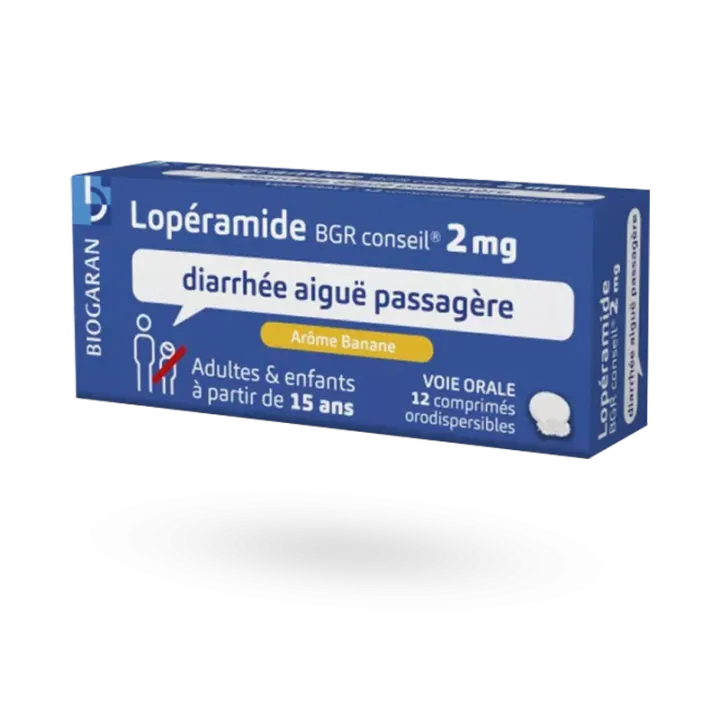 Lopéramide 2 mg Biogaran conseil 12 comprimés orodispersibles
