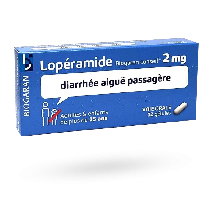 Lopéramide 2 mg Biogaran conseil 12 gélules