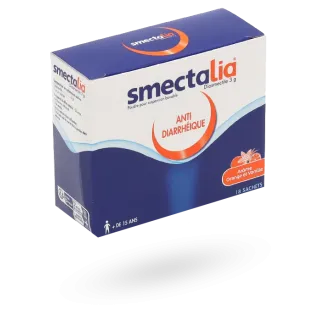 Smectalia orange vanille 3 g diarrhée aiguë 18 sachets