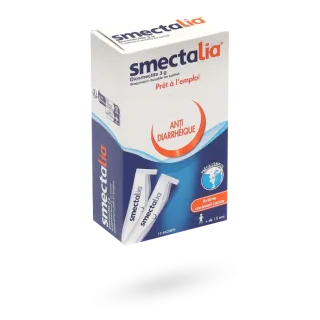 Smectalia 3 g prêt à l'emploi 12 sticks caramel cacao