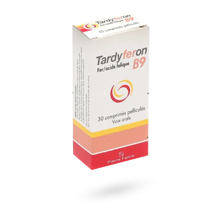 Tardyferon B9 carences en fer 30 comprimés