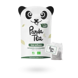 Panda Tea Tea schuss infusion BIO gourmande 18 sachets goût fruit des bois