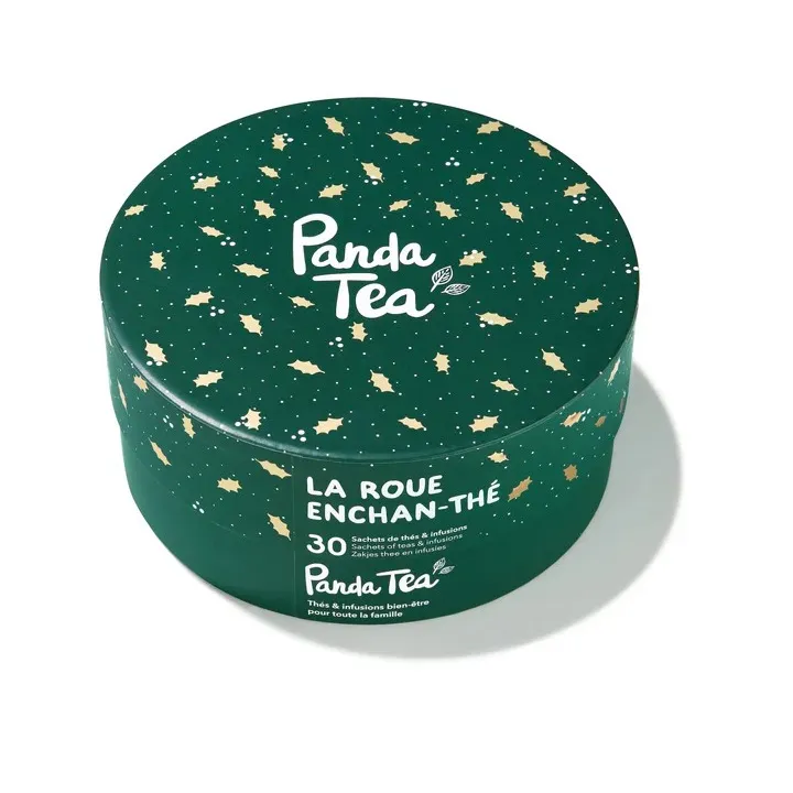 Coffret Panda TEA La roue enchan-Thé 30 sachets thés et infusions