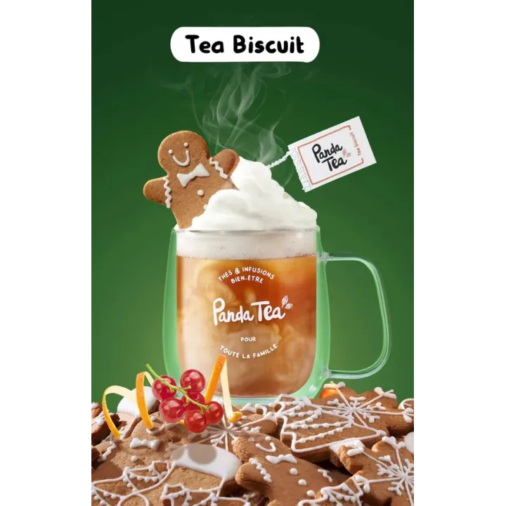 Coffret Panda TEA La roue enchan-Thé 30 sachets thés et infusions